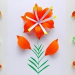 Лилия из бумаги