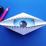 Глаза из бумаги