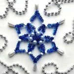 поделка снежинка