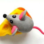 мышка из пластилина