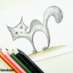 как нарисовать кошку