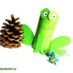лягушка из бумаги